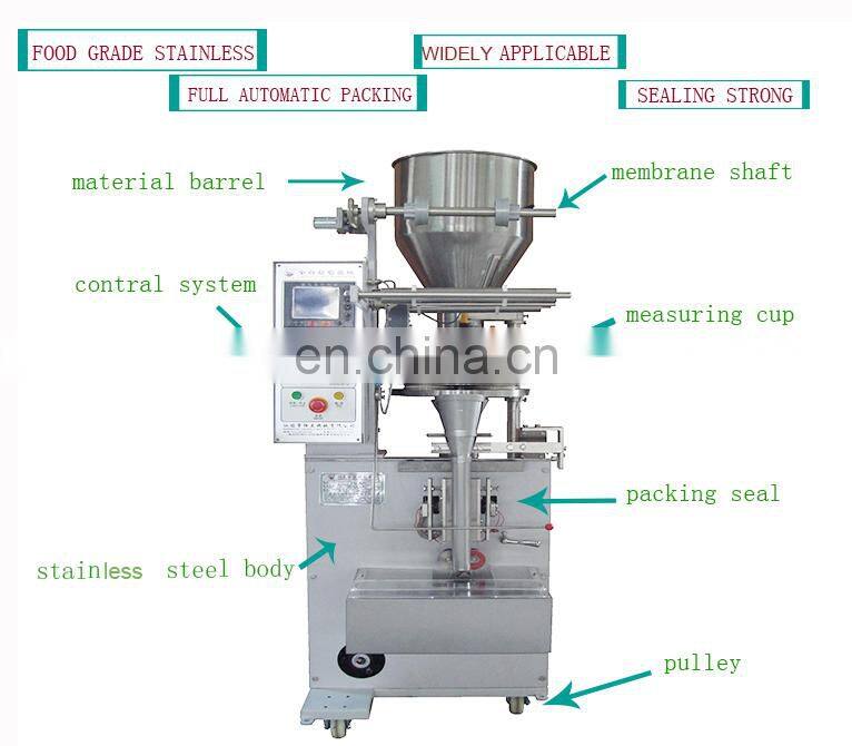 Hot sale Full Automatic Sugar Coffee Peanut Granule Powder Pouch Forming Sealing Packing Machine Factory Price