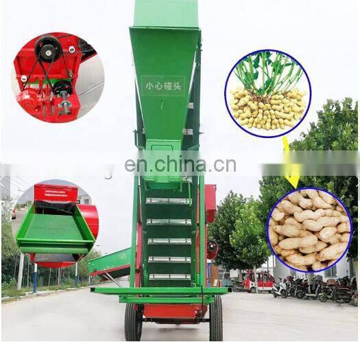 Engine driven peanut transplanter picking machine