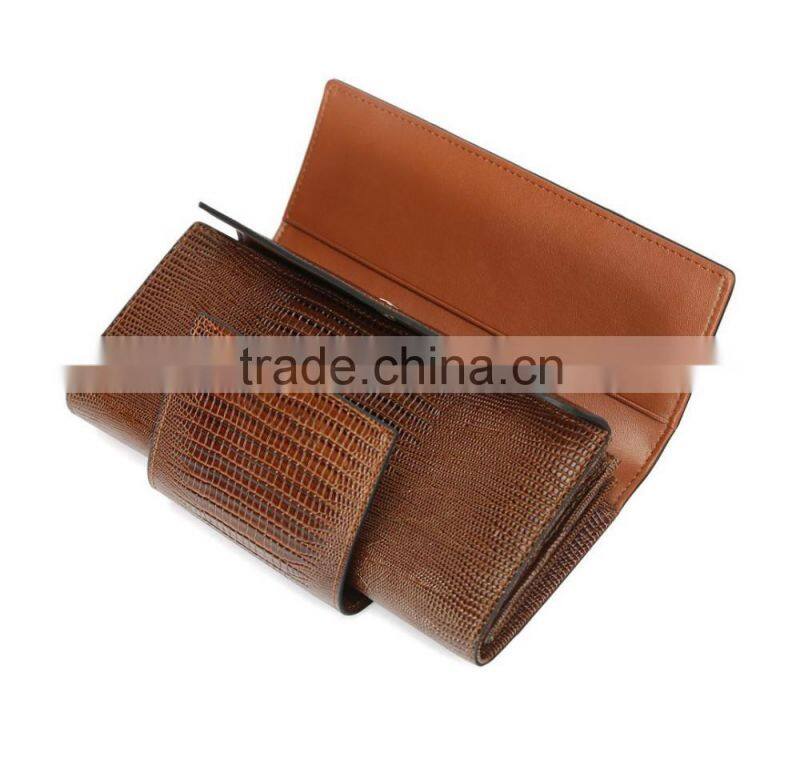 high grade lizard wallet high capacity cow leather long style wallet multi bags purse male fashion women money bag