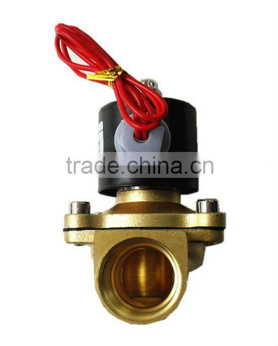 Oil brass water solenoid valve