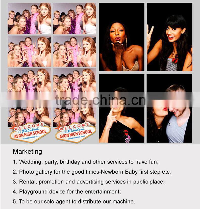 Hot Sale Events Photo Booth Machine Used with Inflatable Photo Booth