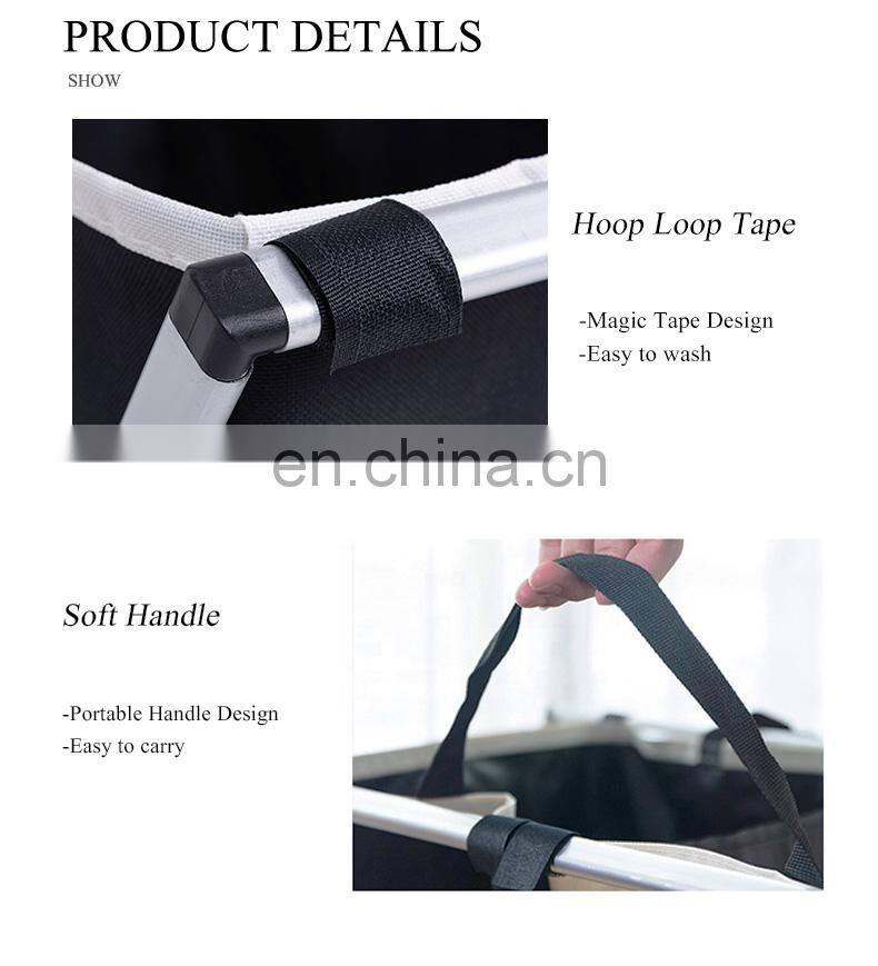 Seagrass Storage Basket Laundry Hamper Silicone Bowl Foldable Laundry Basket 40x50cm