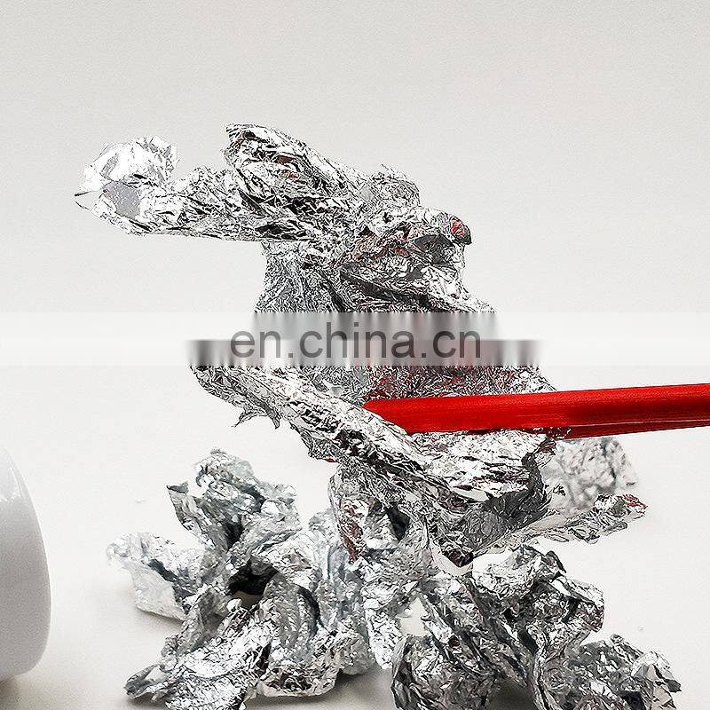 1PCS Edible Grade Genuine Gold Leaf Schabin Flakes 2g 24K Gold Decorative Dishes Chef Art for Cake Decorating Chocolate