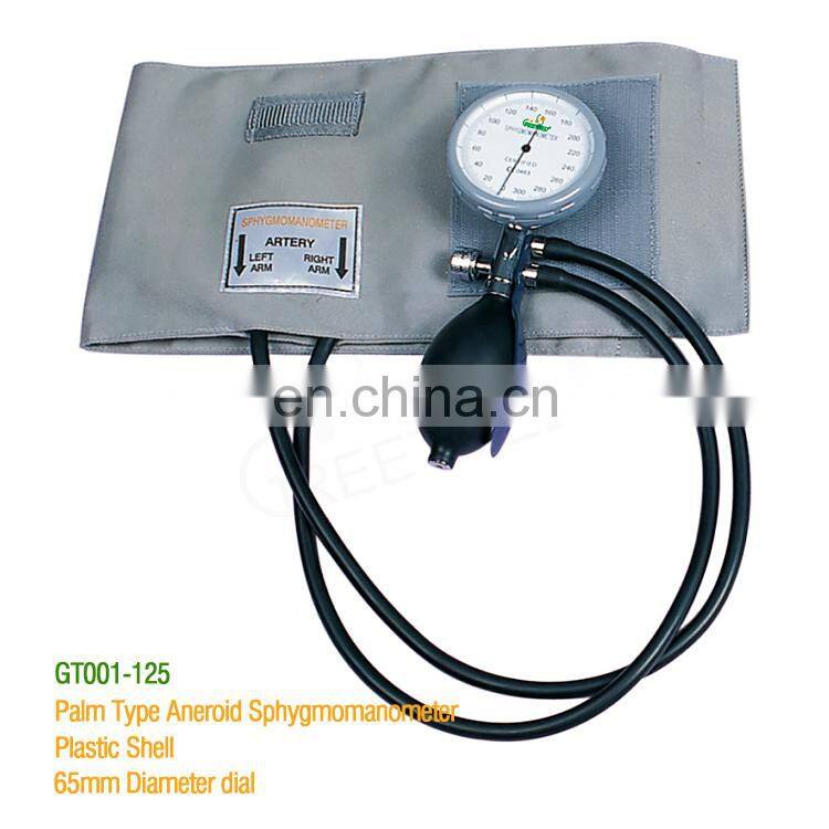 Portable best manual bp machine aneroid sphygmomanometer for hospital home use