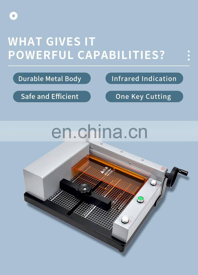 desktop paper cutter A4 size electric paper cutter