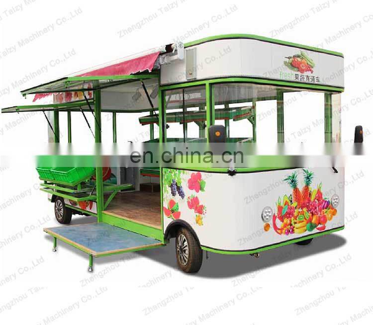 mobile deep fryer food carts Ice Cream bbq dining car fast food truck