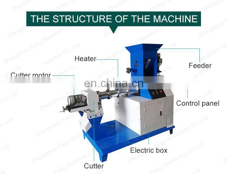 new design floating fish feed extruder machine fish food making machine