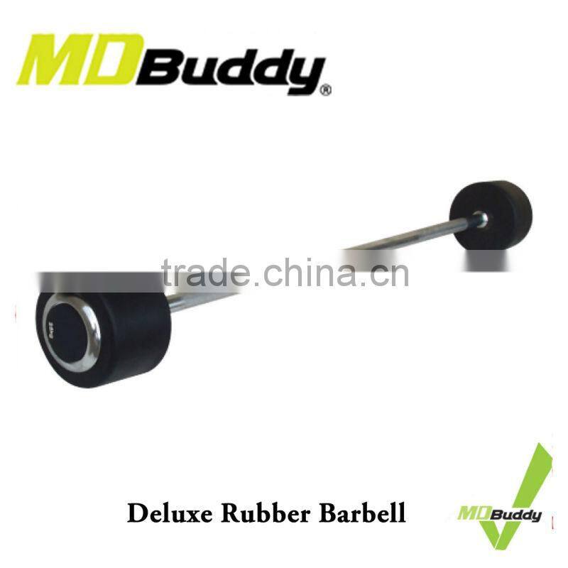 high grade strength training deluxe gym barbell set