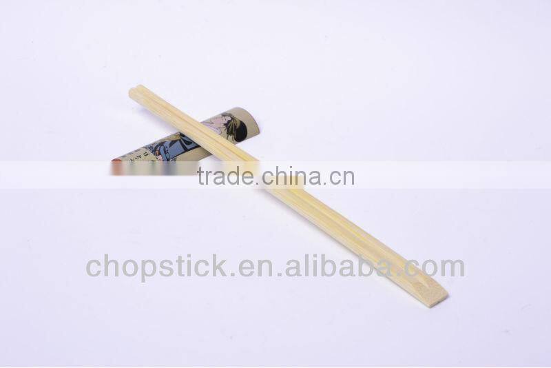 23cm tensoge half paper sleeve disposable bamboo chopsticks