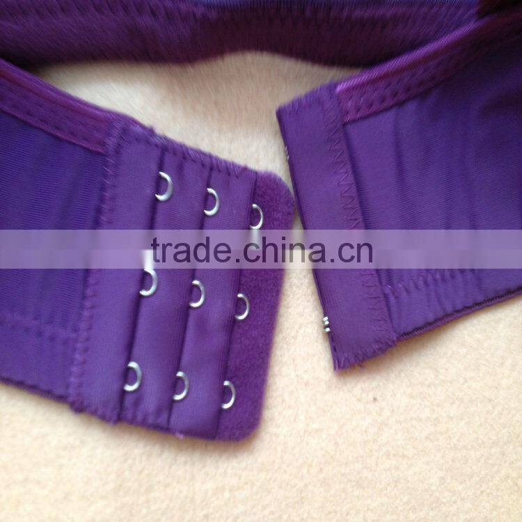 1.07USD 36-42C Cup High Quality Adjustable Fashional Ladies Sexy Bra Without Rim Inside, Push Up Bra For Fat Women (gdwx198)