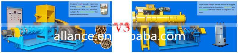 Good feedback fish feed manufacturing machinery economic for the small and medium factory or fish farm holders