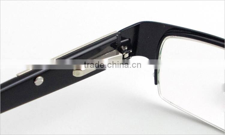 spring hinge semi-rimless new model eyewear frame glasses