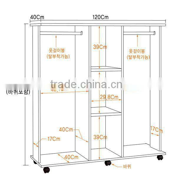 Wardrobes with Sliding Mirror Doors Melamine Bedroom Furniture Wardrobe