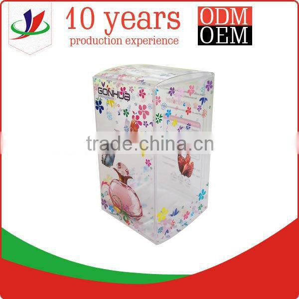 hot sales! clear plastic PVC box
