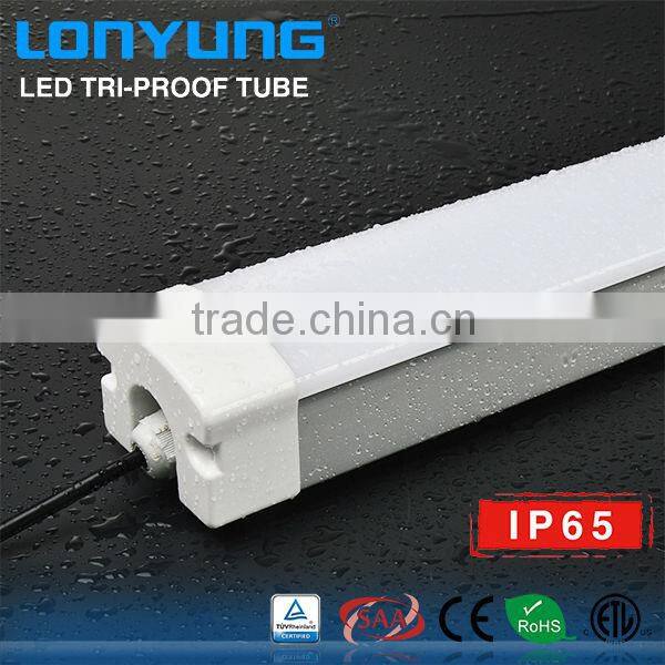 SMD2835 DLC led IP65 tube led tri-proof light 1200mm 60w
