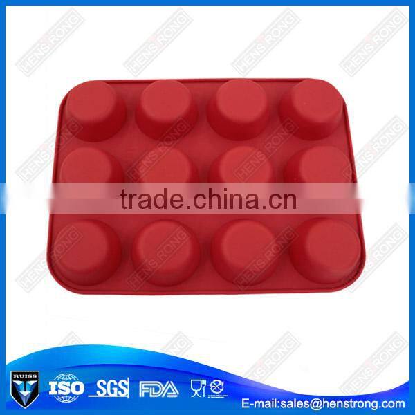 Durable novelty silcone baking cup holder