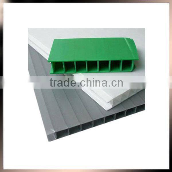 2014 waterproof corrugated plastic sheets 4x8