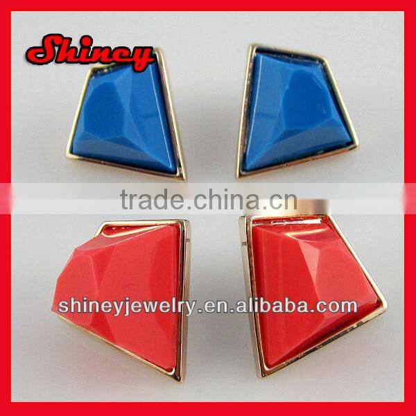 yiwu wholesale cheap jewelry crystal paved hook styled pearl earring