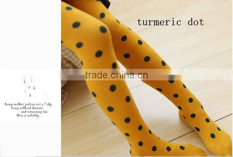 Girl candy color panty hose baby girl elastic leggings for spring & autumn wear