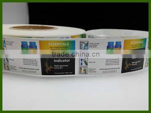 Guangzhou Manufacturer health care product bottle sticker label