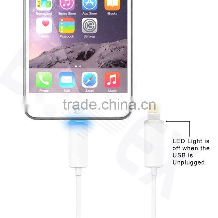 High Quality Colorful Mini Data USB 8 Pin Connector With LED