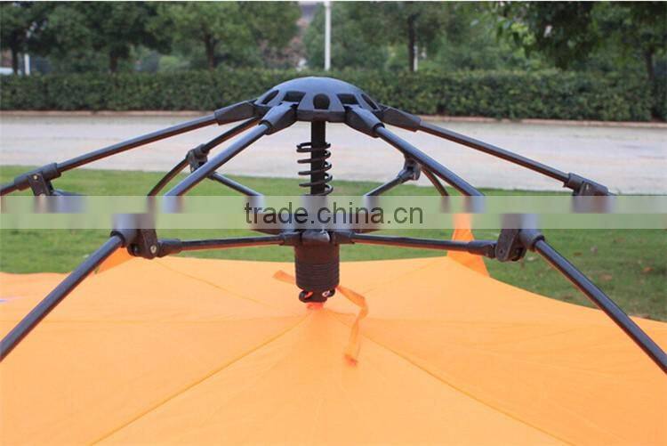 Travel Sport Earthquake Caulking Double Hexagonal Hiking Foldable Sun Beach European Camping Tent