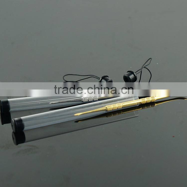 Wholesale with Non Stick Silicone Tip Stainless Steel Bho Oil wax custom dab tool