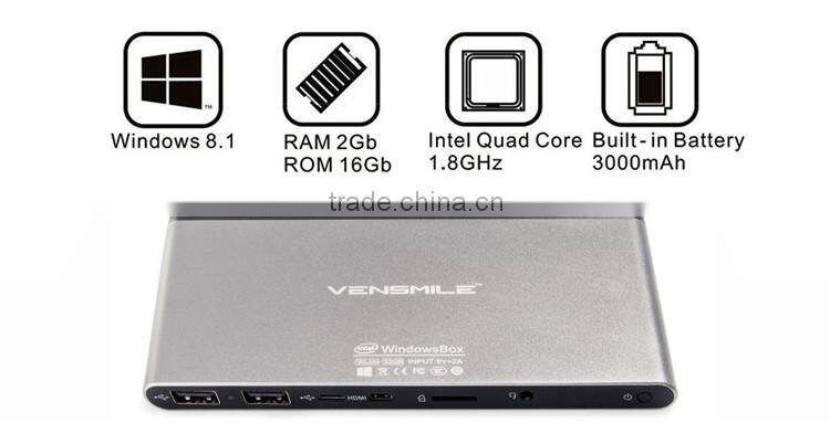 Factory Vensmile mini android pc 32gb 64gb IPC002 W10 mini pc win 8.1 3g gps android 3.0 mini pc mini android pc
