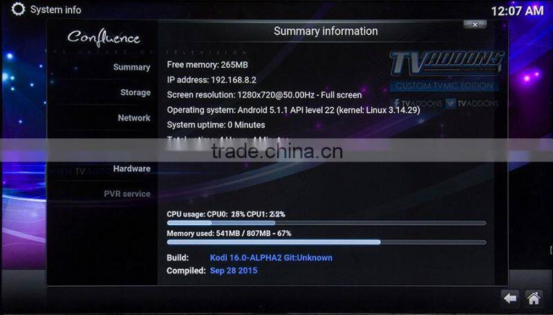 Q box s905 amlogic s905 1gb/8gb kodi quad core tv box kodi Q box s905 tv box kodi