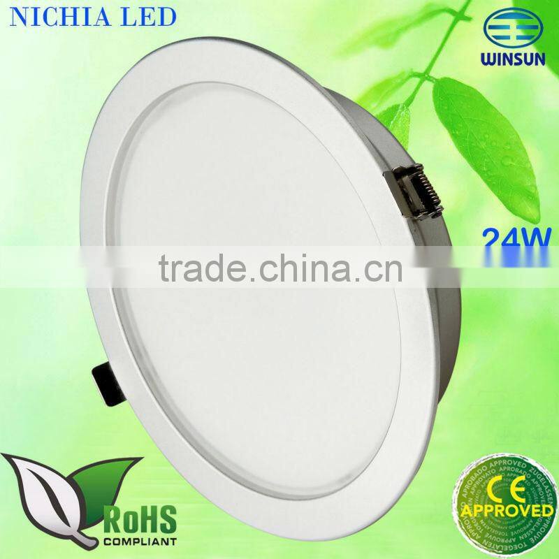 LED Recessed Downlight 24Watts (8"/200mm)with CE,SAA,C-tick approved
