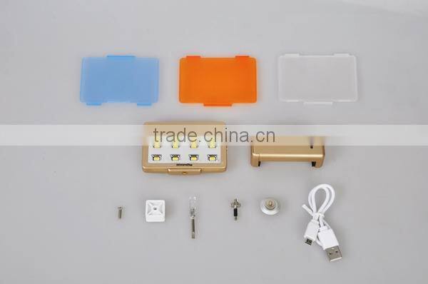 Commlite Powerful LED Video Light 12 Lamps for Monopod, Cellphone, DSLR Camera...