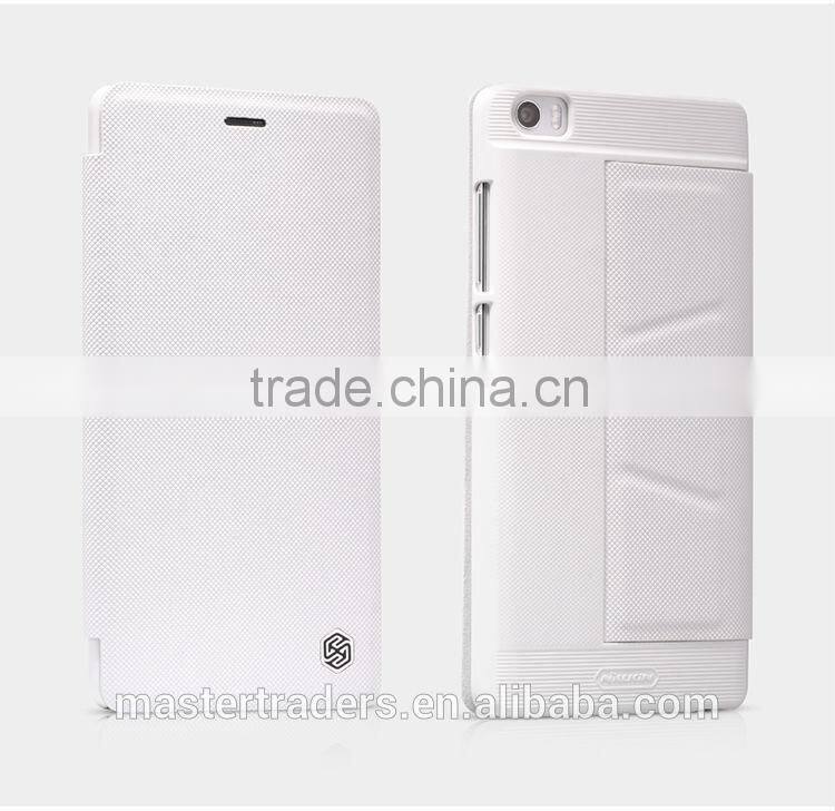 Original NILLKIN Ming Series Stand Holder Flip Wallet PU Leather Case With Card Slot For Xiaomi Note MT-3362