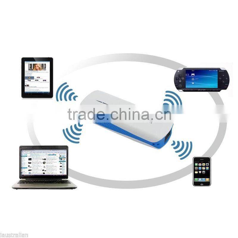 Wholesale with wifi hotspot smart power bank 5200mAh
