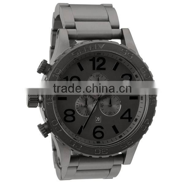 2015 all steel big size top branded famous brand name watch