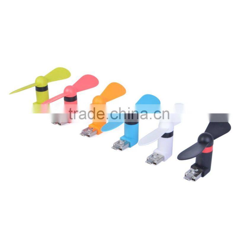 2015 Hot selling new popular micro mini usb fan,usb mini fan,OTG