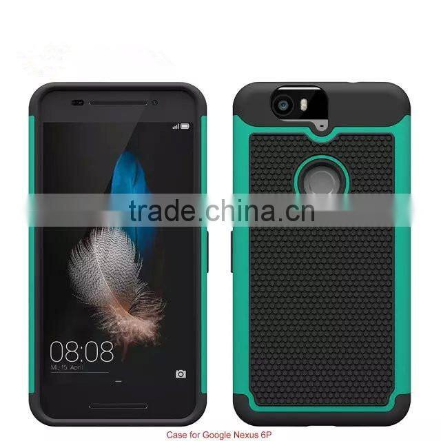 Keno For Google Nexus 6P Heavy Duty Hybrid Phone Cover Case Cell Phone Accessories
