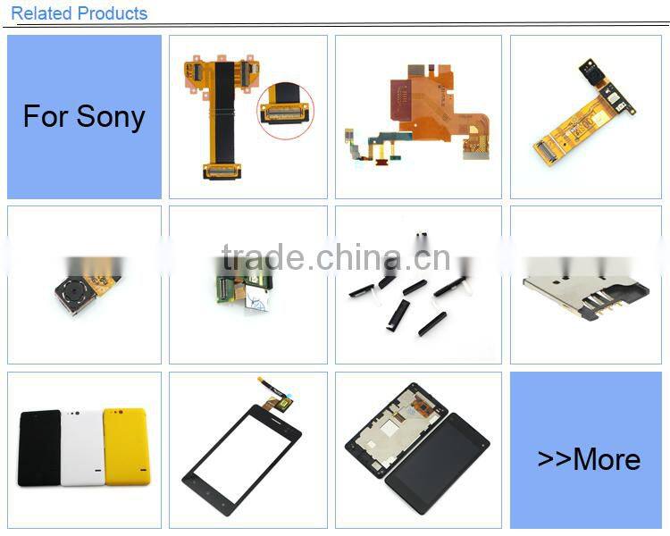 100% Test One By One replacement mobile phone for sony z3,lcd for xperia z3 mobile phones original