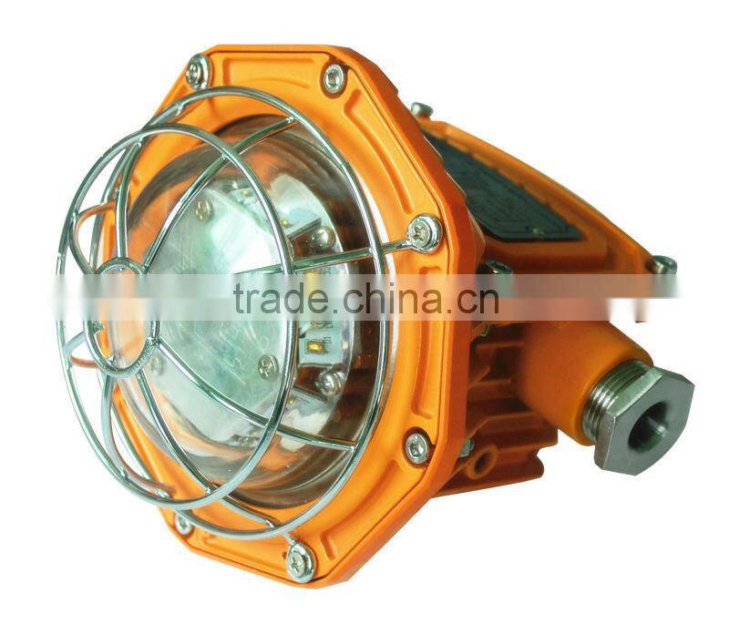 Miniwatt led explosion proof lighting fixture for hazardous environment