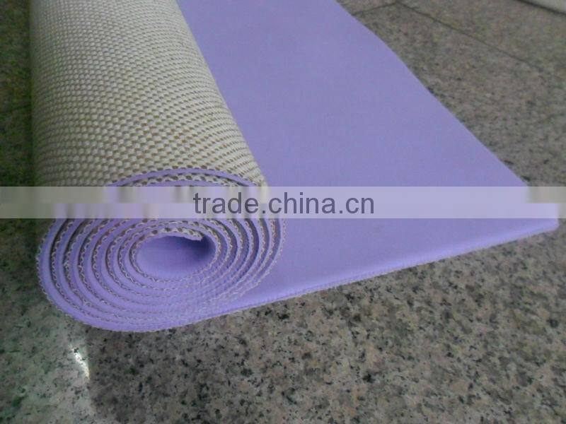 2014 Customer designed Jute yoga mat