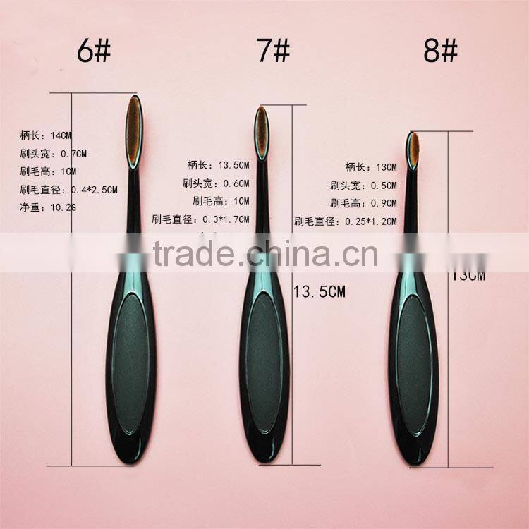 Fashion Newest 10pcs Toothbrush Makeup Brush Set Foundation Powder Multifunction Makeup Brush Tool