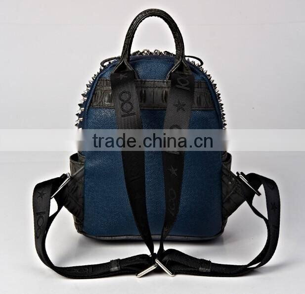 italian girls leather backpack in guangzhou factory china supplier