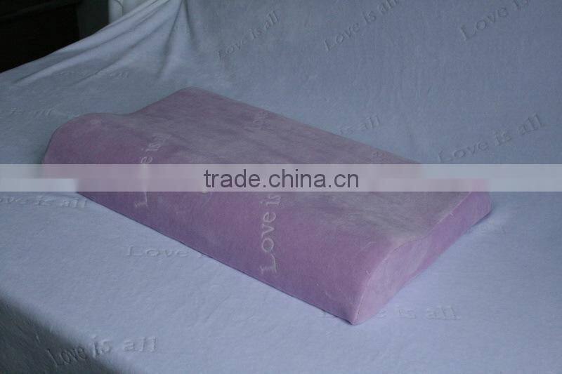 CP004 100% Polyurethane Contour Visco Elastic Memory Foam Pillow