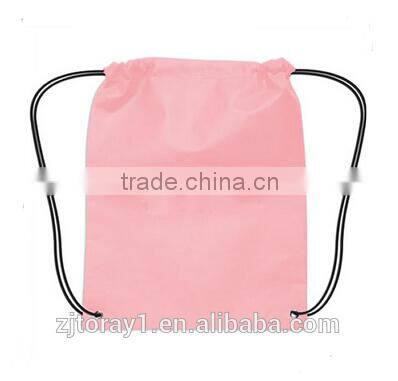 Custom Cheap Nylon Polyester Drawstring Bag Promotional Backpack