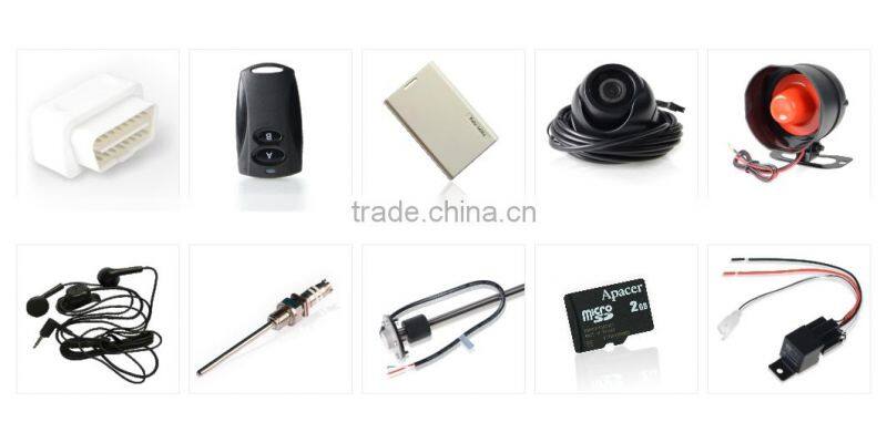GPS Tracker With Control Key Remotely Shutdown Vehicle Easy Install Tracking Unit for Police Car