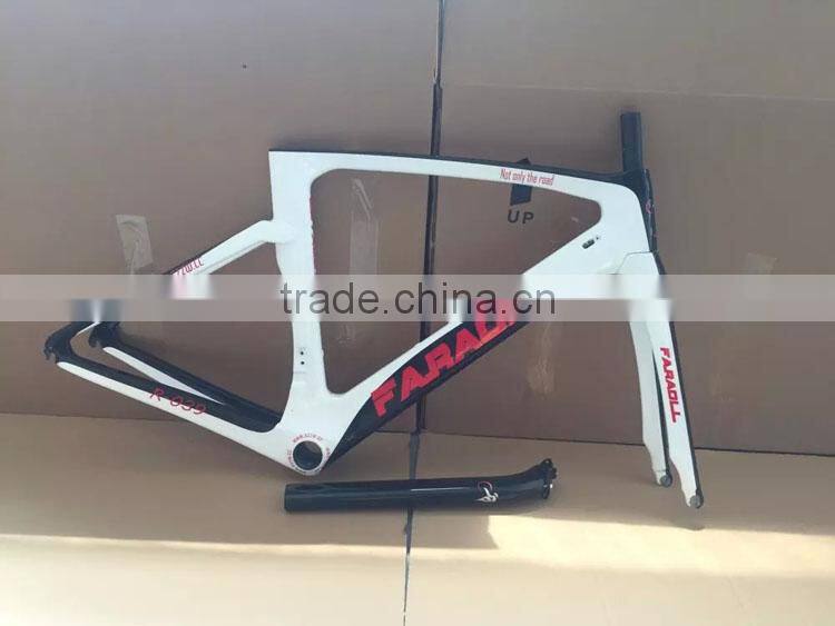 Time trial carbon bicycle frame 100% full toray carbon 700c TT bike frame