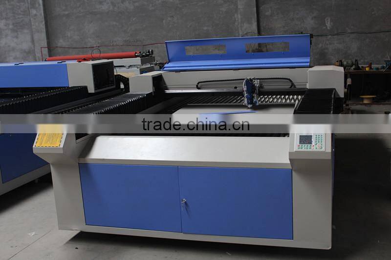 1mm stainless steel cutting with 150w reci laser machine G1612