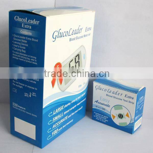 OEM order Large screen one key operation new blood glucose meter Extra