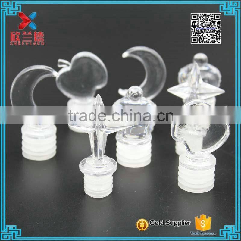 fancy moon shape cork for aroma diffuser glass bottle wholesale