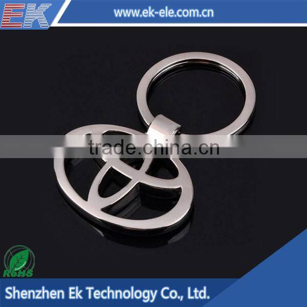 China new design fashion gift promotional metal keychain