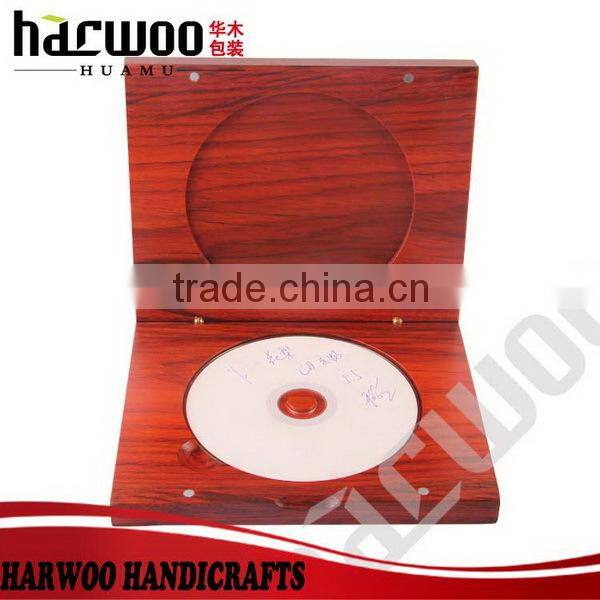High-end wooden CD gift box for packing